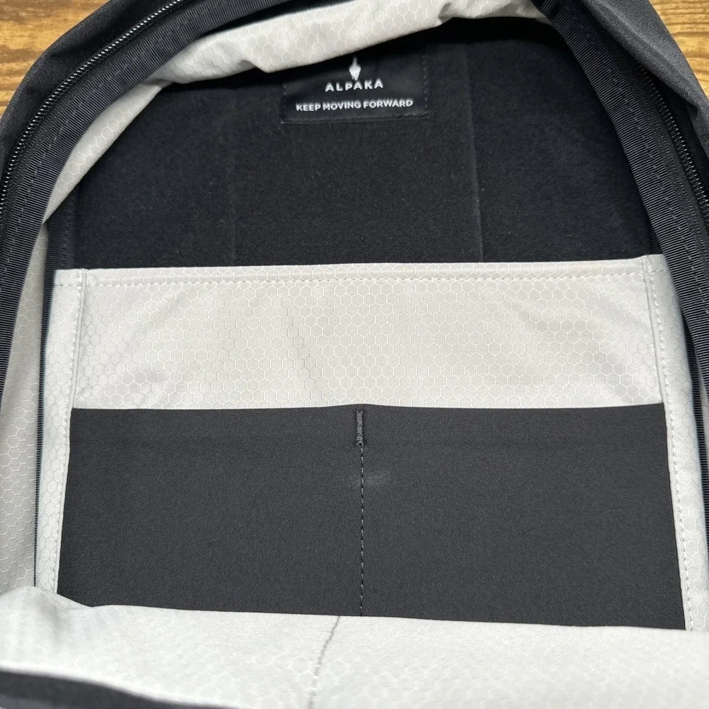 NEW Alpaka Metro Backpack 12L Black Axoflux 300D Laptop Bag Travel School NWT
